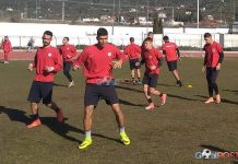 Προπονήθηκαν με τον Ολυμπιακό Βόλου Καμπλιώνης, Κόλα (photos)