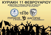 Κάλεσμα φιλάθλων στον Πύρασο