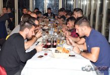 Δείπνο στους παίκτες παρέθεσε η διοίκηση του Ερασιτέχνη Ολυμπιακού Β.