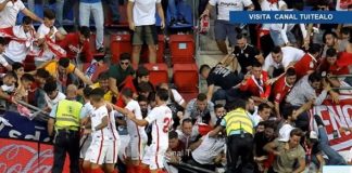 Τρεις τραυματίες κατά τη διάρκεια του Εϊμπάρ-Σεβίλλη έπειτα από κατάρρευση εξέδρας