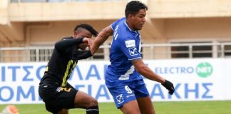Μεγάλο διπλό για Απόλλωνα Λάρισας, 2-1 τον Εργοτέλη