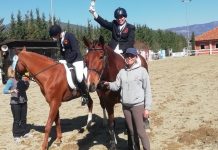 Πρώτη η Χρυσάνθη Χρυσικού σε αγώνα ιππικής δεξιοτεχνίας Β. Ελλάδος