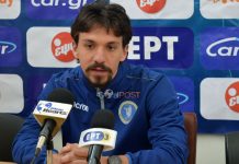 Τσιώλης: Θέλουμε τη νίκη με τον Ολυμπιακό Β.