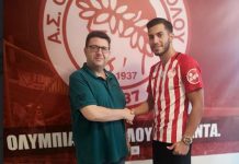 Ανακοίνωσε την απόκτηση του Κώστα Παναγιώτου ο Ολυμπιακός Βόλου