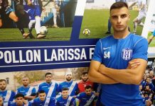 Στον Απόλλωνα Λάρισας ο Βολιώτης Γιώργος Τζοβάρας