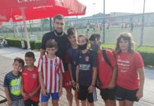 Στις εγκαταστάσεις της Σχολής Ποδοσφαίρου της Αγίας Άννας ο Παπασταθόπουλος