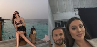 Η Σίλια Ζανό "πακέτο" με τον Κριχόβιακ της ΑΕΚ (pics)