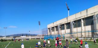 Με μεγάλη συμμετοχή συνεχίζεται το αθλητικό καμπ του Α.Σ. Βόλος (pics)