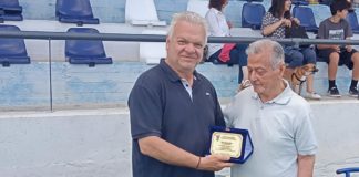 Φιλικό Βετεράνων της Νίκης με Επίλεκτους της Χαλκίδας - Τιμήθηκε 95χρονος παλαίμαχος