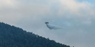 Μεγάλη φωτιά στη Σκόπελο: Στη μάχη εναέριες και επίγειες δυνάμεις
