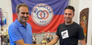 Παρέμεινε στα Τρίκαλα ο Σανδραβέλης