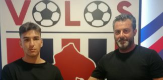 Παίκτης του Βόλου ο Οδυσσέας Λυμπεράκης