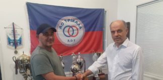 Επίσημα Ρούσας στο τιμόνι του ΑΟ Τρίκαλα