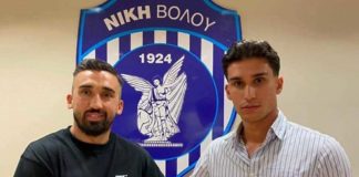 Υπέγραψε ο Στέλιος Δημητρίου στη Νίκη Βόλου