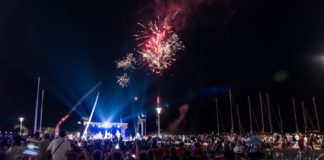 Φαντασμαγορική τελετή έναρξης για το Παγκόσμιο πόλο K16 στην παραλία του Βόλου (photos)