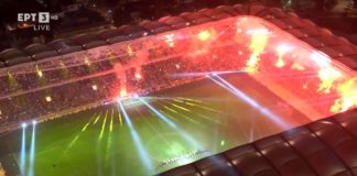 ΒΙΝΤΕΟ: Ο ύμνος της ΑΕΚ στην "φλεγόμενη Αγιά Σοφιά"!