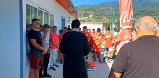 Αγιασμός για την Ακαδημία ποδοσφαίρου του Ολυμπιακού Βόλου (pics)