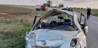 Τροχαίο με τρεις ποδοσφαιριστές στη Λάρισα