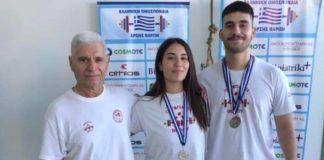 Πέντε μετάλλια για τους αθλητές της Άρσης Βαρών του Ολυμπιακού Βόλου στο πρωτάθλημα