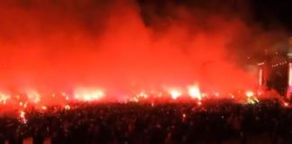 ΛΕΞ: Αποθέωση στη μεγαλύτερη hip hop συναυλία - Συνθήματα και χιλιάδες πυρσοί έβαλαν φωτιά στο Καυτανζόγλειο (vids)