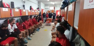 Παρουσία αντιπροσωπείας της διοίκησης η προπόνηση του Ολυμπιακού Βόλου