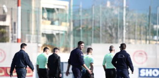 Ολυμπιακός Β' - Κηφισιά: Διακοπή στο 23' μετά από αποβολή του Κωστή (vids)