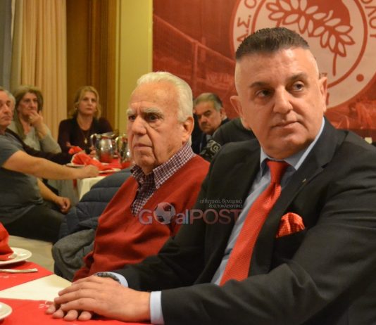 Ο Ολυμπιακός Βόλου τιμά τον Βασίλη Δαδάκο