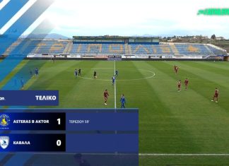 Αστέρας Β’ – Καβάλα 1:0 | Τα highlights