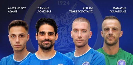 Καρέ παικτών της Νίκης στην επανεκκίνηση της διάθεσης των εισιτηρίων