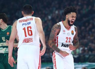 Άλωσε το Telekom Center κι έκανε το 10-0 ο Ολυμπιακός