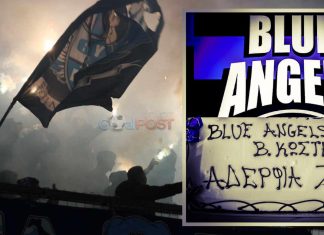 Οι Blue Angels κόβουν την πρωτοχρονιάτικη πίτα τους