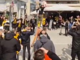 Κιτρινόμαυρος από άκρη σε άκρη ο Βόλος (vids)