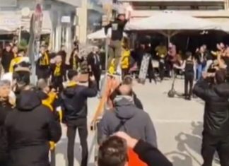 Κιτρινόμαυρος από άκρη σε άκρη ο Βόλος (vids)