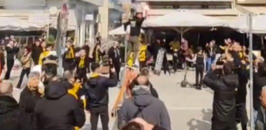 Κιτρινόμαυρος από άκρη σε άκρη ο Βόλος (vids)