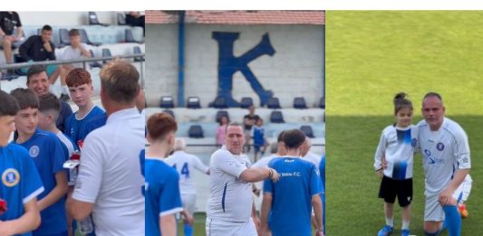 Νίκη Βόλου: Πασχαλινές ευχές και δώρα στο φιλικό Βετεράνων και Κ16