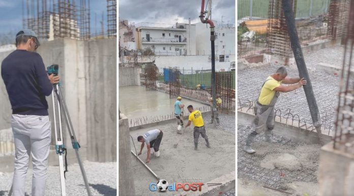 Με γοργούς ρυθμούς τα έργα για τη νέα Θύρα 3 στο «Παντελής Μαγουλάς»! (pics & vid)