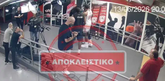 ΒΙΝΤΕΟ-ΝΤΟΚΟΥΜΕΝΤΟ: Έτσι ξεκίνησε το επεισόδιο Τζόουνς-Ναν στα αποδυτήρια του ΣΕΦ