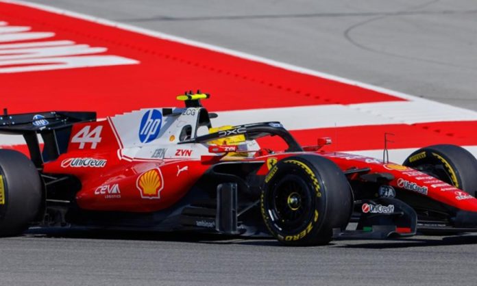 HAMILTON FERRARI WIN