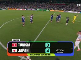Τυνησία – Ιαπωνία 0-4 | HIGHLIGHTS