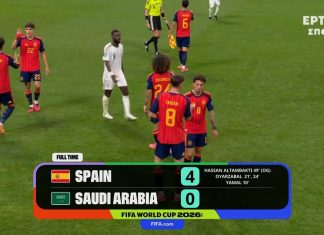 Ισπανία – Σαουδική Αραβία 4-0 | HIGHLIGHTS