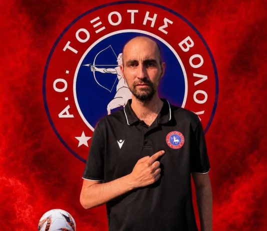 Παραμένει η «ψυχή» των αποδυτηρίων: Για 6η συνεχή χρονιά στον Τοξότη Βόλου ο Ζήσης Κουτές