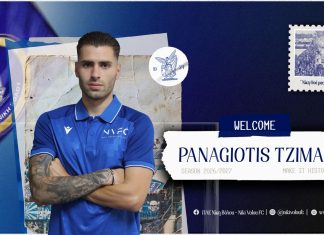 Νίκη Βόλου: Ανακοίνωσε και τον Παναγιώτη Τζίμα