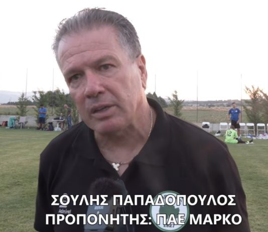 Σούλης Παπαδόπουλος: «Δυνατό τεστ με μια ομάδα υψηλών στόχων όπως η Νίκη Βόλου»