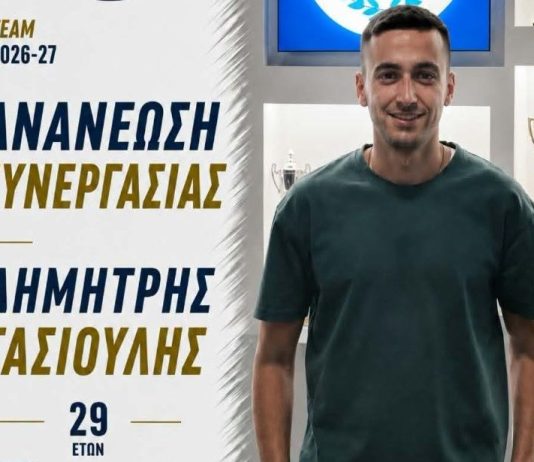 Ανανέωσε με τον Ρήγα Φεραίο ενόψει Γ’ Εθνικής ο Δημήτρης Τασιούλης!