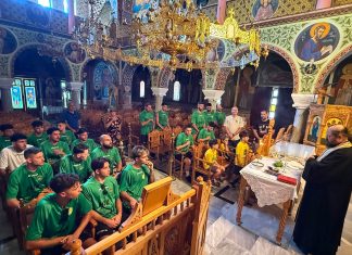 Δάφνη Βόλου: Ξεκίνημα με αγιασμό στους Αγίους Αναργύρους και πρώτη προπόνηση! (pics)