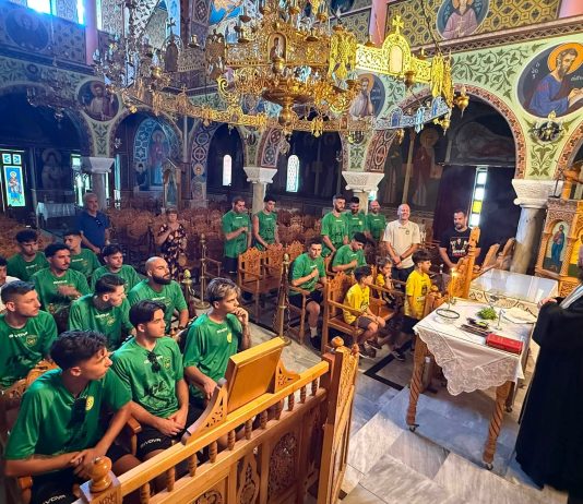 Δάφνη Βόλου: Ξεκίνημα με αγιασμό στους Αγίους Αναργύρους και πρώτη προπόνηση! (pics)