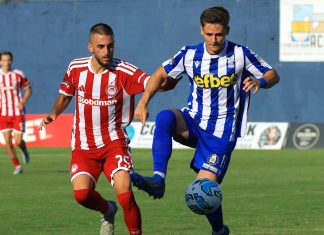 Νίκη Βόλου - Ολυμπιακός Β' 1-2: Τα στιγμιότυπα (video)
