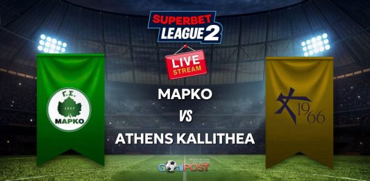 LIVE STREAMING: Μαρκό – Athens Kallithea (16:00) LIVE STREAMING: Μαρκό – Athens Kallithea (16:00)