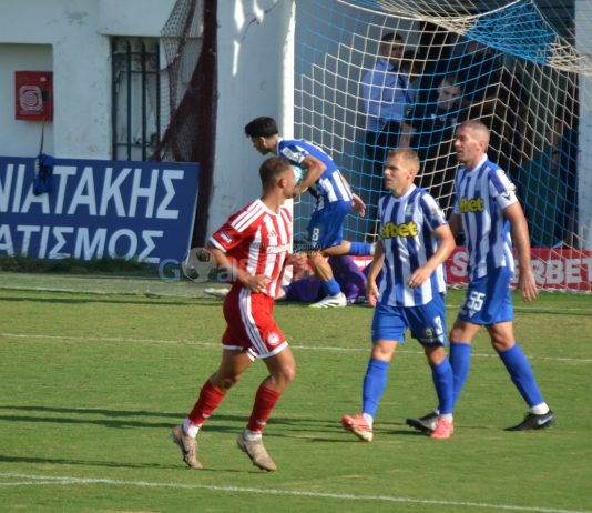 Πικρή εντός έδρας ήττα με ανατροπή για τη Νίκη Βόλου από τον Ολυμπιακό Β’ (1-2) Πικρή εντός έδρας ήττα με ανατροπή για τη Νίκη Βόλου από τον Ολυμπιακό Β' (1-2)