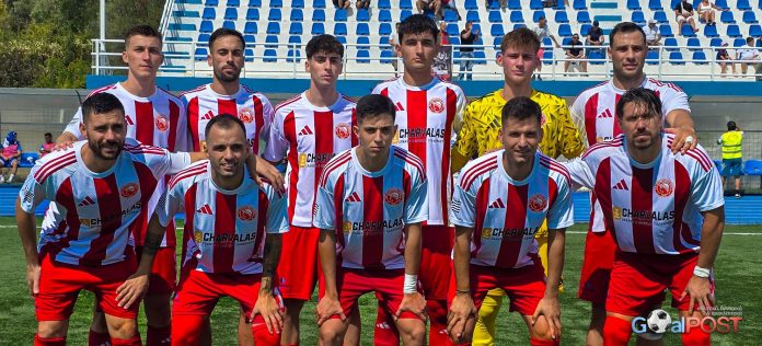 olympiakos volou team skiathos (1) ΑΟ Σκιάθου – Ολυμπιακός Βόλου 0-7: Περίπατος στο νησί με πρωταγωνιστή τον Μπαριέντος